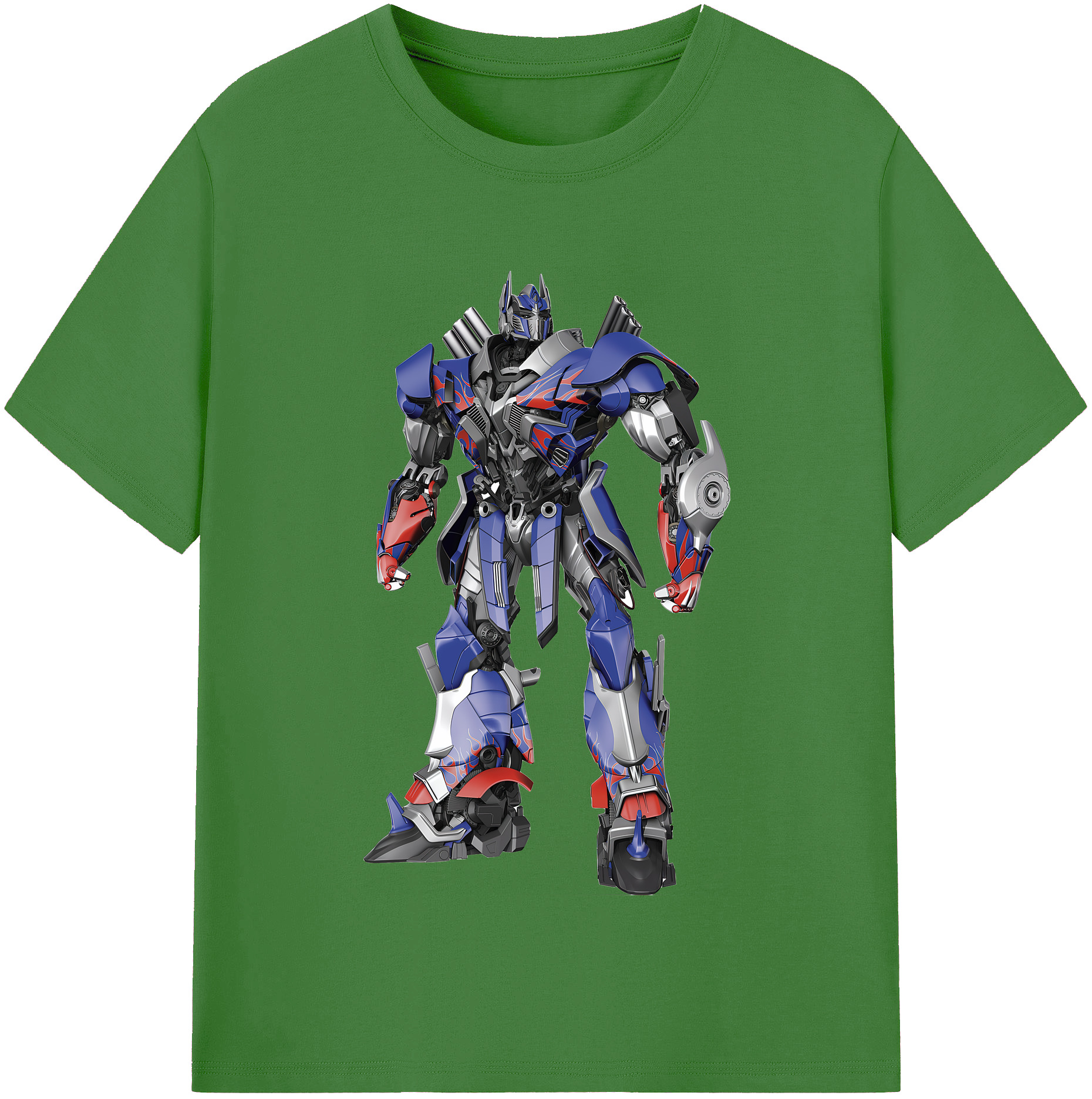 （画像用） Transformers トランスフォーマー レディースカジュアルプリントTシャツ（綿100％）